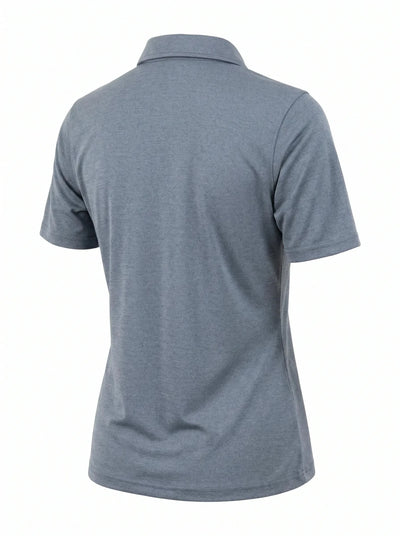 Polera Técnica Mujer OXWEAR Liza – Quickdry® COOLING, Corte Slim Fit Femenino para Terreno, Outdoor y Faenas Industriales - Anditek