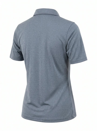 Polera Técnica Mujer OXWEAR Liza – Quickdry® COOLING, Corte Slim Fit Femenino para Terreno, Outdoor y Faenas Industriales - Anditek