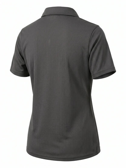 Polera Técnica Mujer OXWEAR Liza – Quickdry® COOLING, Corte Slim Fit Femenino para Terreno, Outdoor y Faenas Industriales - Anditek