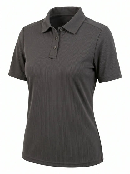 Polera Técnica Mujer OXWEAR Liza – Quickdry® COOLING, Corte Slim Fit Femenino para Terreno, Outdoor y Faenas Industriales - Anditek