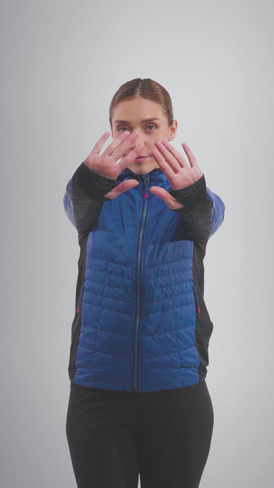 Chaqueta Híbrida Mujer Onyx – Thermaloft®