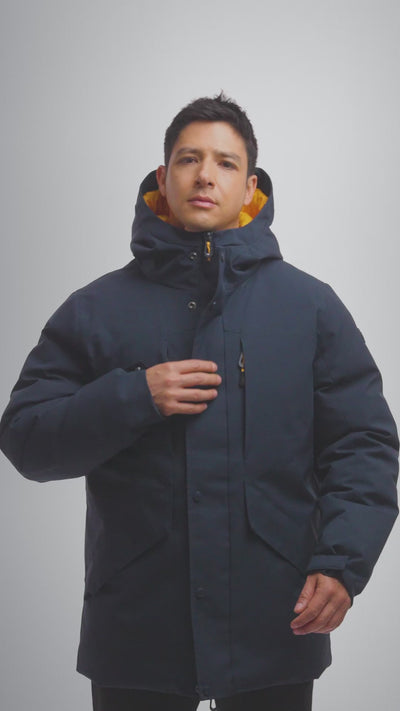 Parka Técnica Hombre Kensington – Térmica y Antiácida